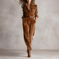 Women's Autumn And Winter Sports Casual Warm Velvet Suit