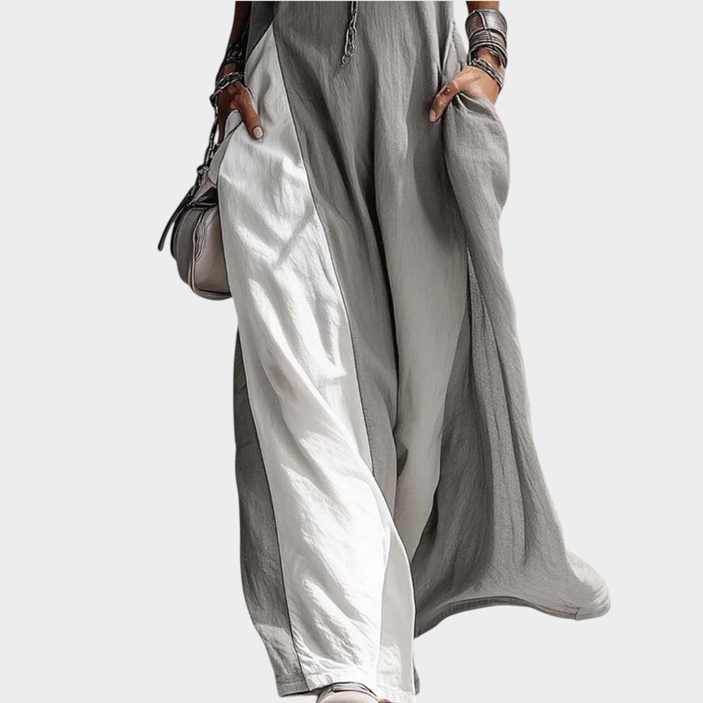 Sleeveless Wide-Leg Relaxed Jumpsuit