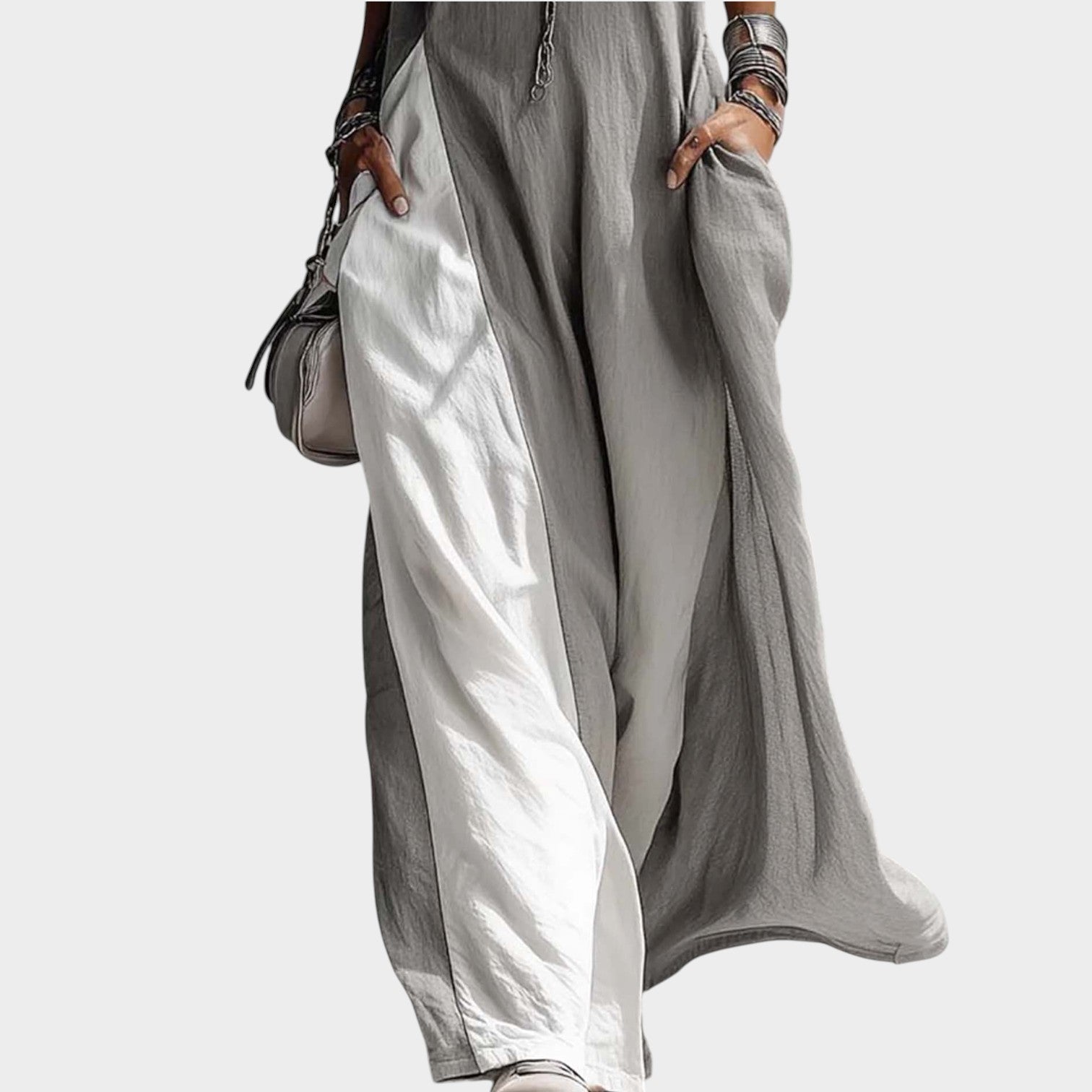 Sleeveless Wide-Leg Relaxed Jumpsuit