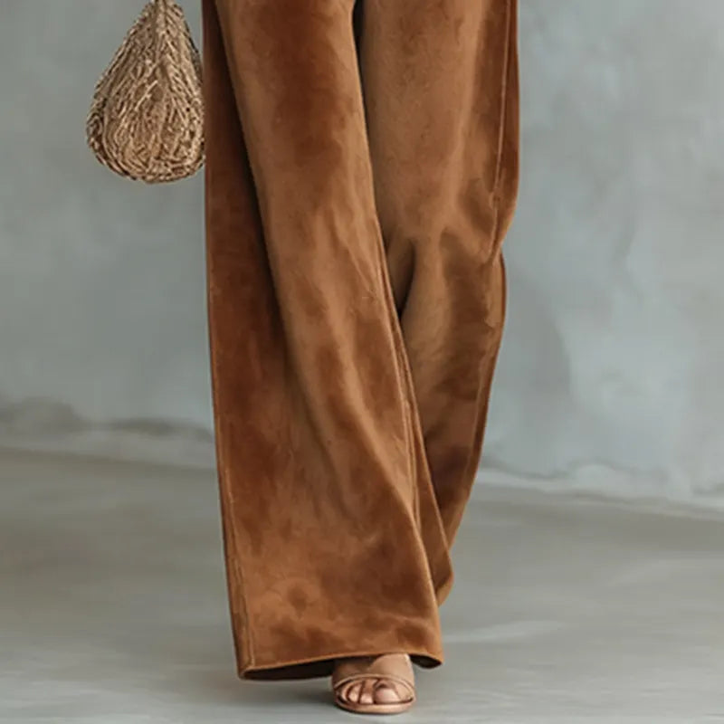 Women's Autumn And Winter Sports Casual Warm Velvet Suit