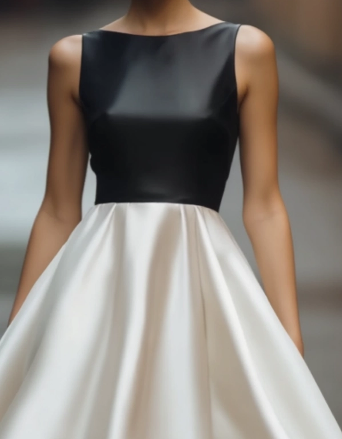 Satin Midi Dress