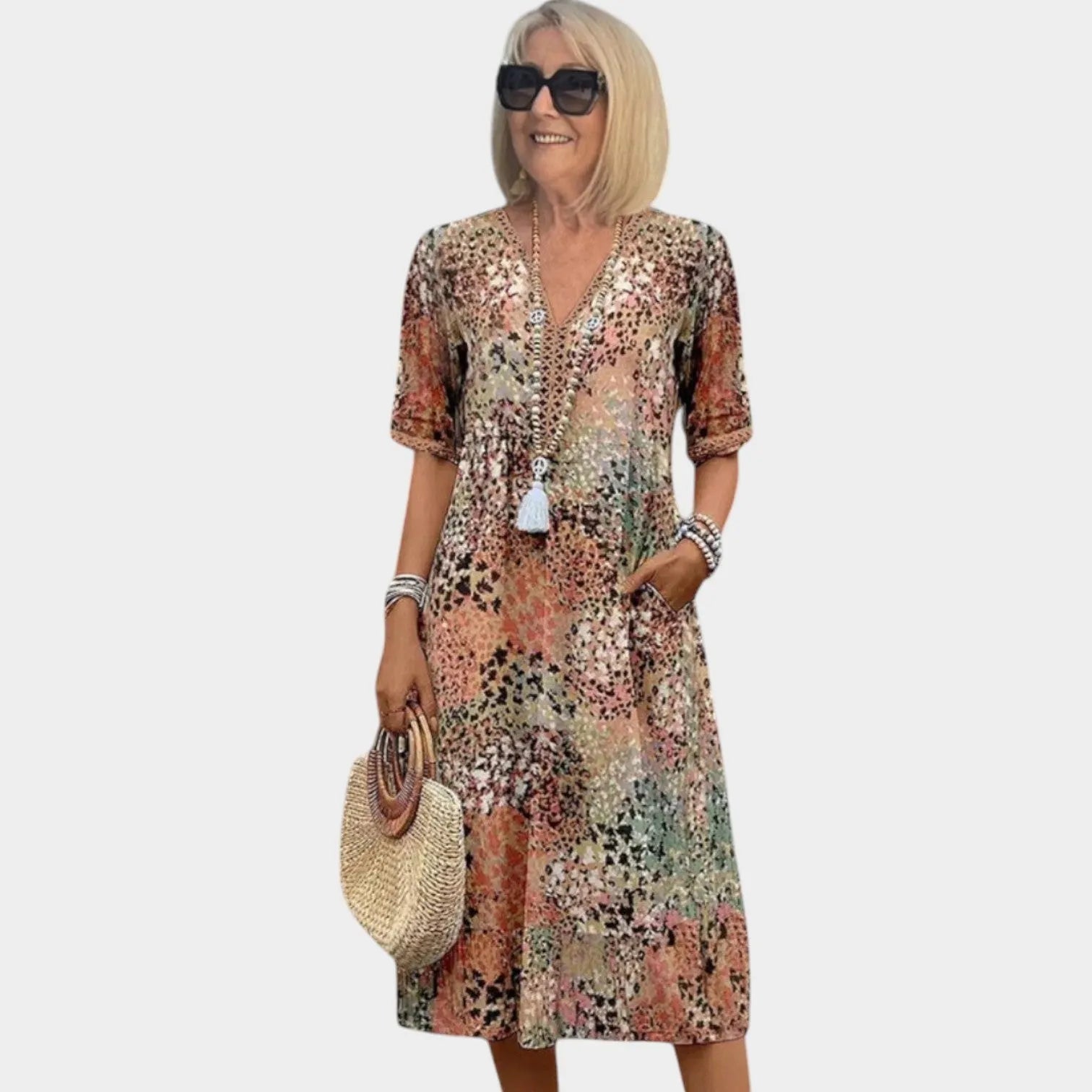 Boho Printed Everyday Dress