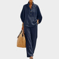 Casual Wide Leg Co-Ord Set
