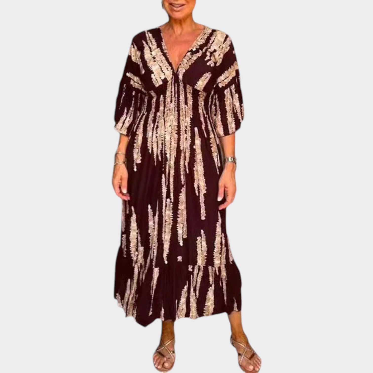 Boho-Chic Maxi Dress