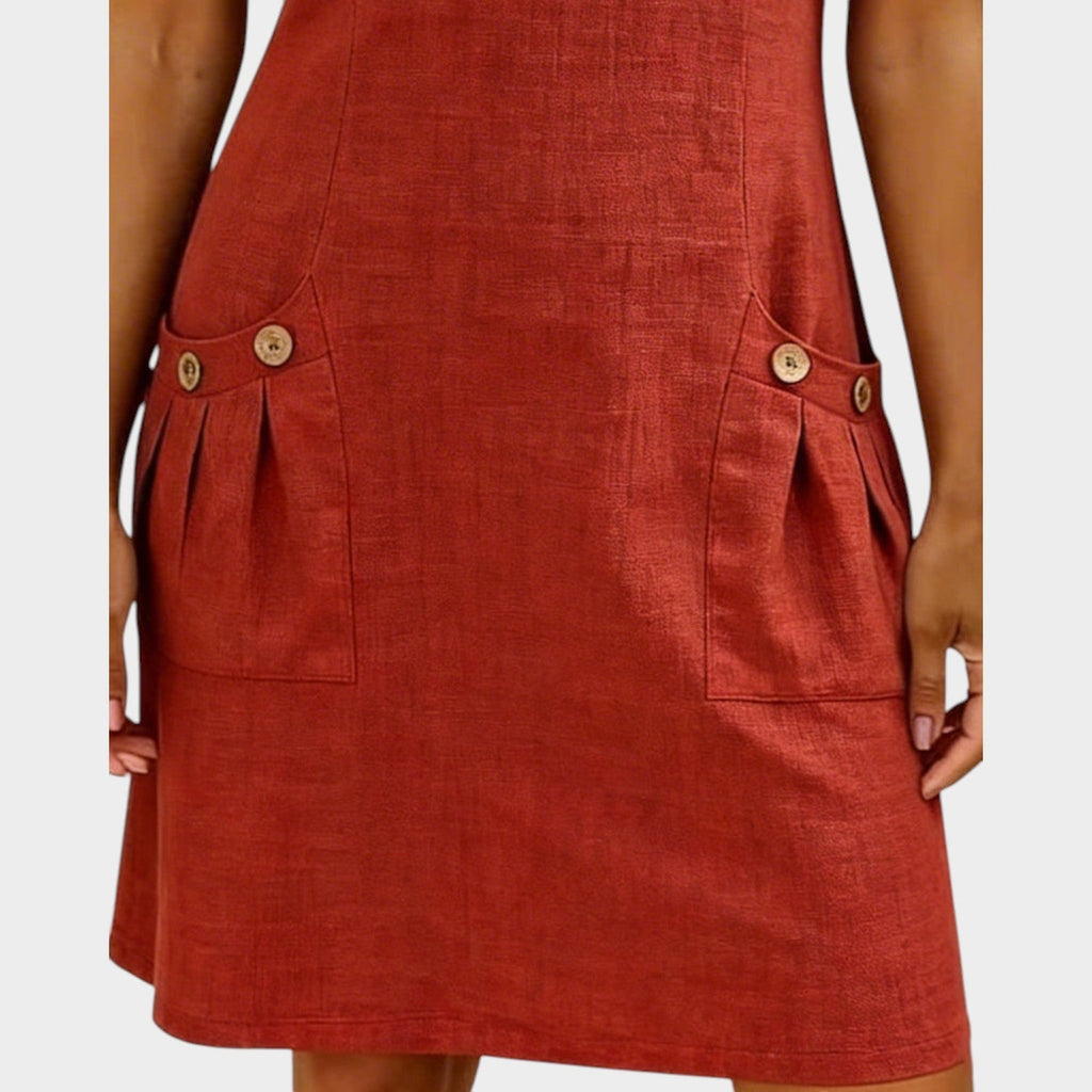 Everyday Zip-Front Mini Dress