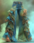 Women's Spring Patchwork Jeans 2852
