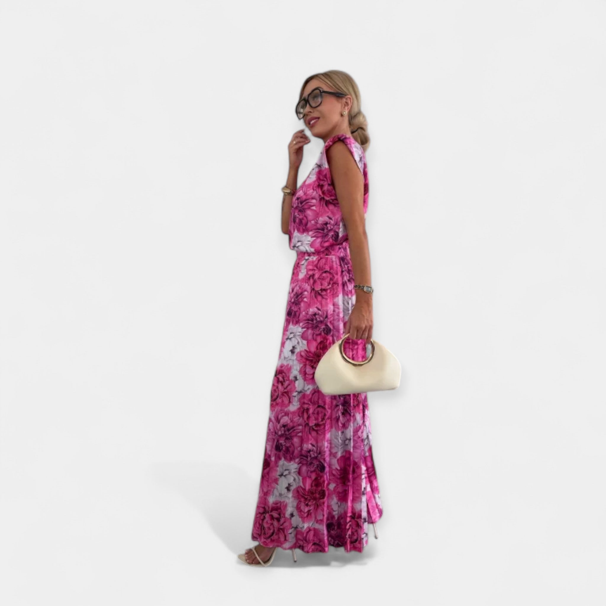 Summer Fashion Set with Top and Trousers