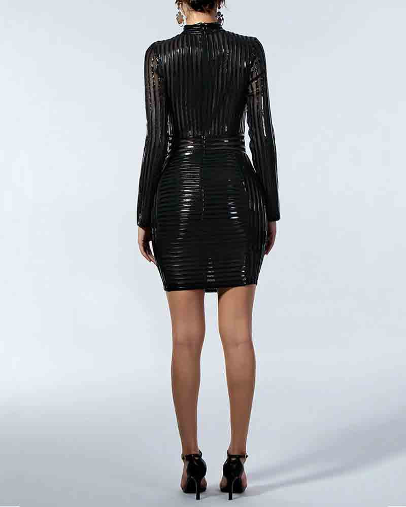 Elegant and Stylish Long Sleeve Mini Dress for Women