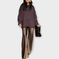 Relaxed Luxe Knit Satin Set