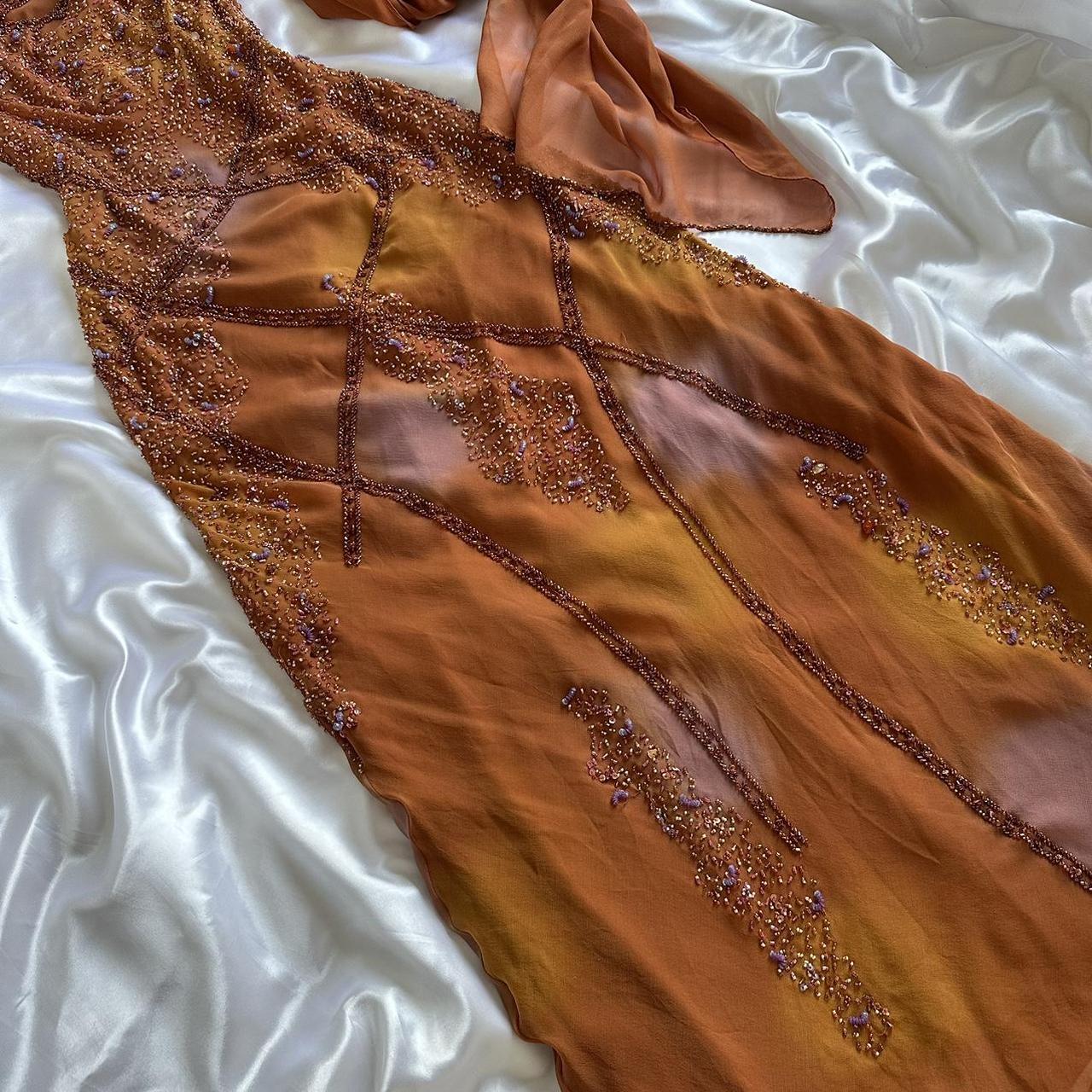 Women's Orange Dress
