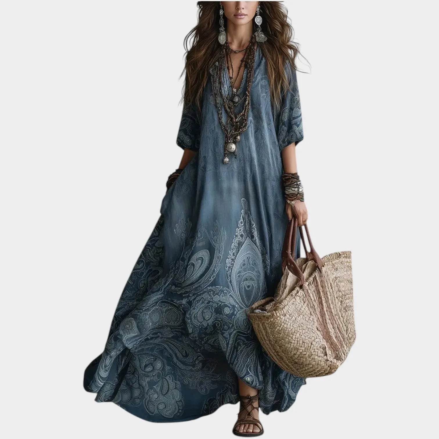 Boho Flow Maxi Dress