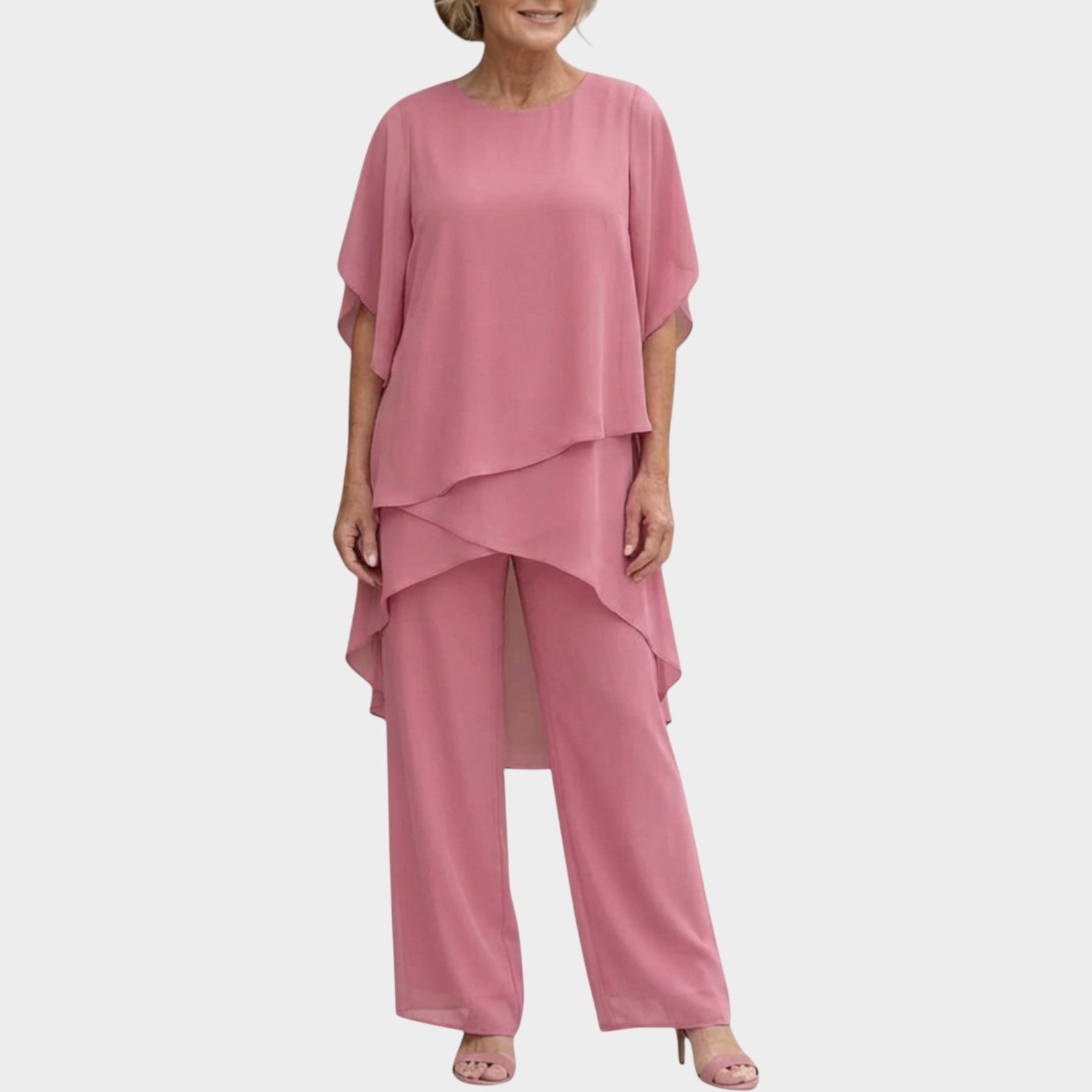 Flowy Layered Pant Set