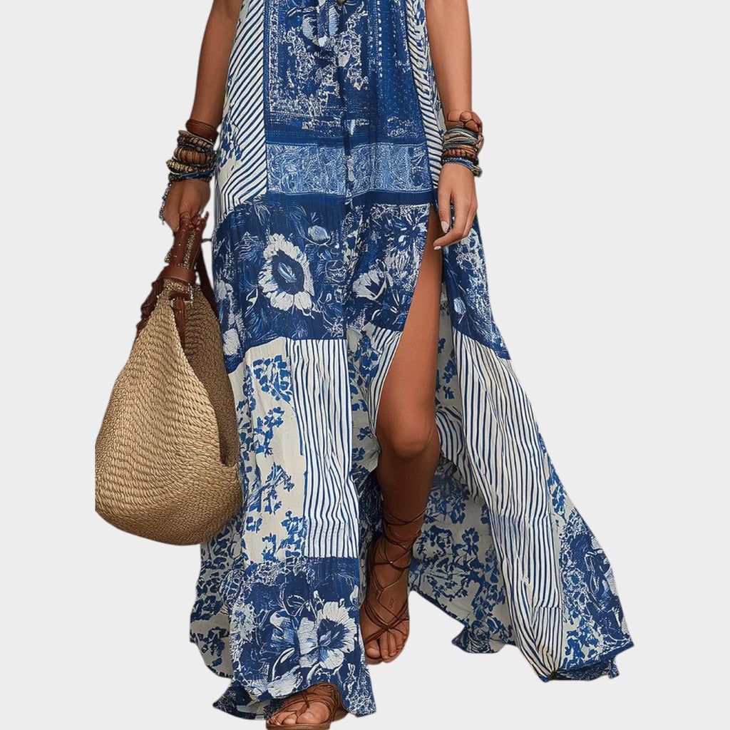 Coastal Breeze Boho Maxi Dress