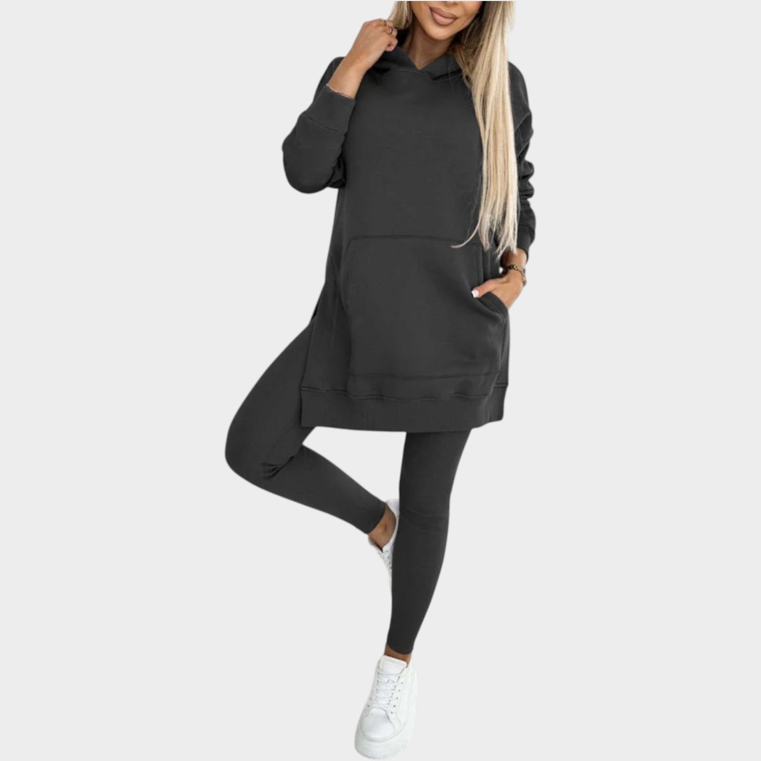 Cozy Chic Oversized Hoodie Set