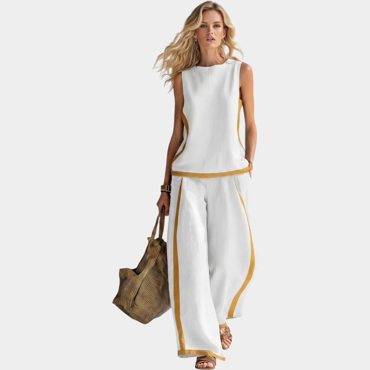 Sunset Coast Relaxed Pant Set