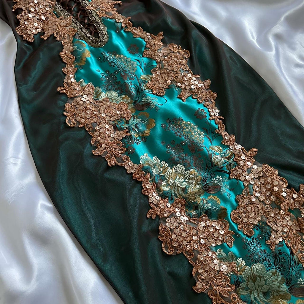 Turquoise Green Shiny Fashion Short/Mid-Length Chiffon Sequin Homecoming Dress Birthday Party Dress