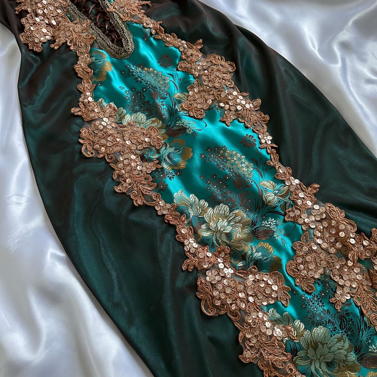 Turquoise Green Shiny Fashion Short/Mid-Length Chiffon Sequin Homecoming Dress Birthday Party Dress