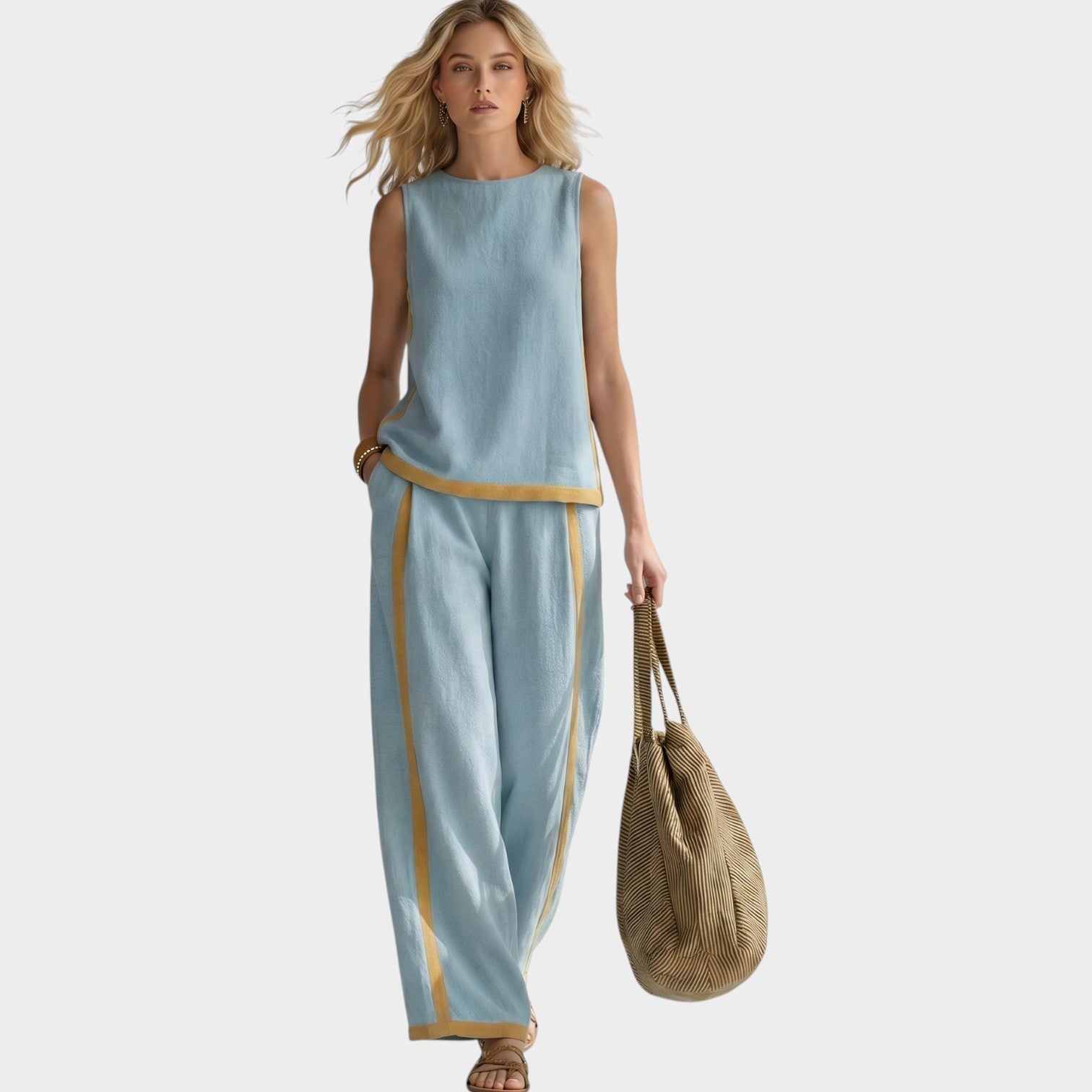 Sunset Coast Relaxed Pant Set