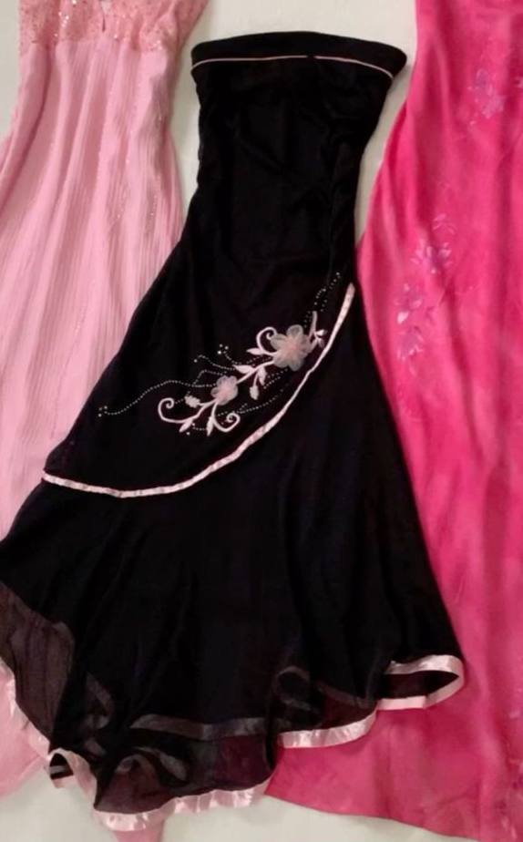 Black Fashion Dress Birthday Party Prom Gown      25285