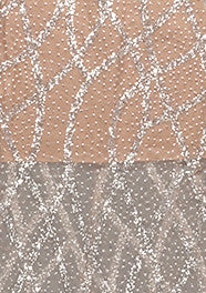 One Shoulder Sequin Maxi Dress Nude