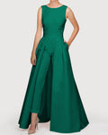 women's large swing jumpsuit sleeveless - 01